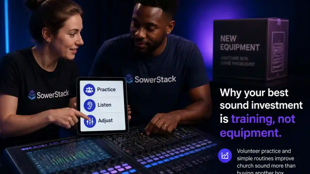 SowerStack featured image for Why your best sound investment is training, not equipment
