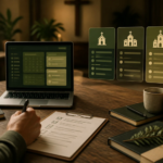 SowerStack editorial green featured image for How to Evaluate Church Management Software for Your Size Church