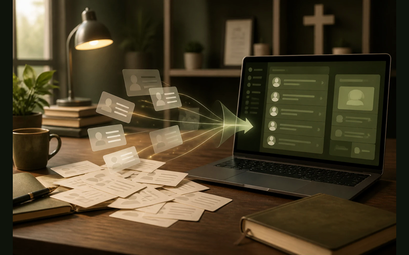 SowerStack editorial green featured image for Your Church Database Is a Mess: Here’s How to Fix It Without Starting Over