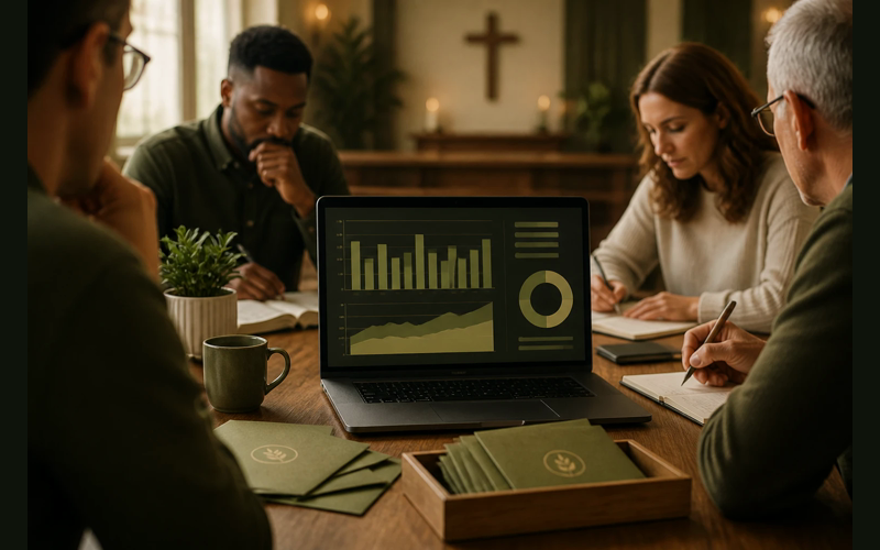 SowerStack editorial green featured image for What Giving Trends Are Telling Us About Post-Pandemic Church Finance