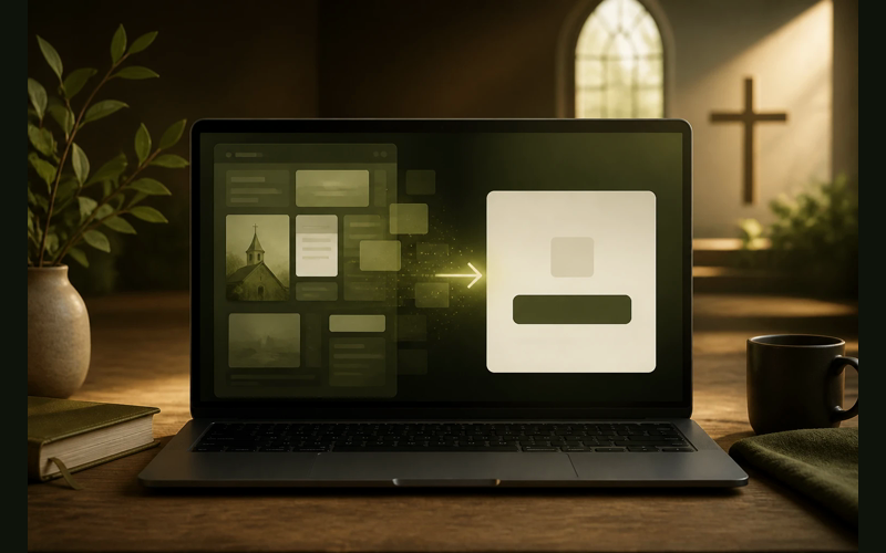 SowerStack editorial green featured image for Your church giving page may be losing clarity: here is what to change