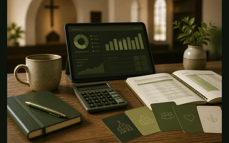 SowerStack editorial green featured image for Church Budgeting When Money Is Tight: A Framework That Actually Works