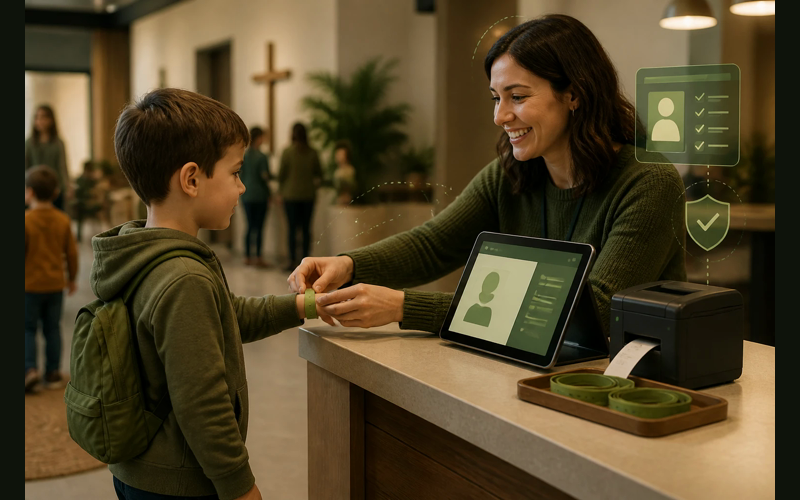 SowerStack editorial green featured image for Church Check-In Systems: Why They Matter More Than You Think